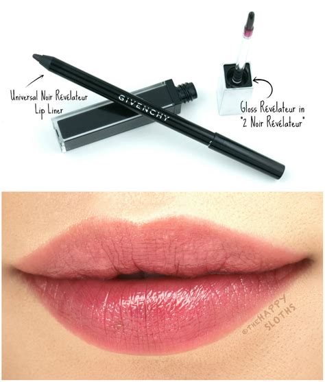 givenchy lip gloss noir|givenchy lip gloss reviews.